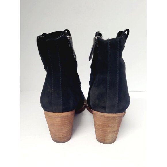 Sam Edelman Millard Lace Up Ankle Boots - Size 7.5 - Picture 6 of 7